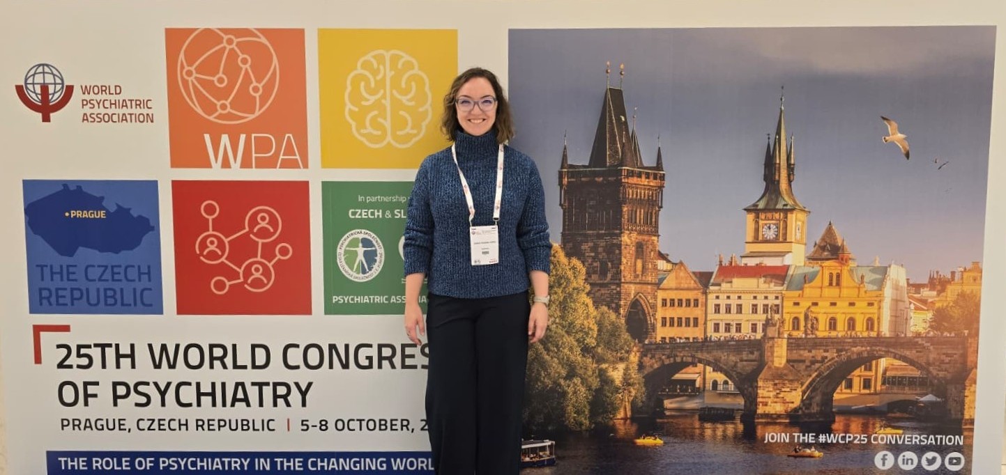 Dr. Diana Vieru at the World Congress of Psychiatry, Prague, October 2025. Dr. Diana Vieru at the World Congress of Psychiatry, Prague, October 2025.
